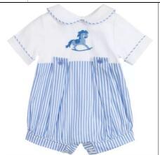 Conjuntos de Ropa de Verano 2022 para Bebés y Niños Pequeños, Camisetas con Pantalones Cortos a Rayas, Ropa Infantil Vintage al por Mayor 08AS105375 - Product Image 5