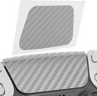 Autocollants pour manette PS5, autocollants multi-textures de couleur unie pour la manette tactile PlayStation PS5, protecteur de manette de jeu (2 pièces)
