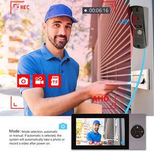 Videoportero Tuya 1080P HD con Pantalla de 7 Pulgadas, Teléfono para Puerta con Control de Acceso, Monitor y Función de <span class=keywords><strong>Manos</strong></span> <span class=keywords><strong>Libres</strong></span> - Product Image 5