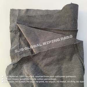 Trapos de Felpa de Colores en Bolsas de 10kg/25kg, Paños para Limpiar Sudaderas, Trapos de Tela para Cortar, Trapos de Algodón Absorbentes de Grasa - Product Image 4