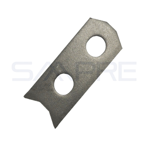 Ancrage de levage à deux trous en acier inoxydable de qualité pour la construction, la décoration murale et les travaux immobiliers - Product Image 1