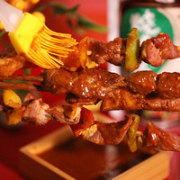 Groothandel Halal Zachte Pittige BBQ Saus 110g Kant-en-klaar Doos Marinade Dipsaus Vis Vlees Spiesjes Thuis BBQ Private Label OEM