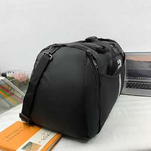 Bolsa de lona Oxford ligera con cierre de cremallera Logotipo personalizado impreso para viajes y almacenamiento al aire libre - Product Image 3