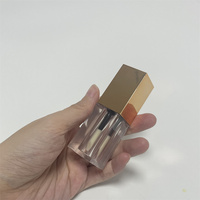 7ML grand pinceau correcteur liquide rouge à lèvres Tube vide carré fond de teint brillant à lèvres emballage avec marque privée