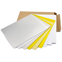 Topjlh commercio all'ingrosso HD metallo photoplate stampa personalizzata sublimazione A4/A5 formato personalizzato targhe in alluminio stampa cornice per foto