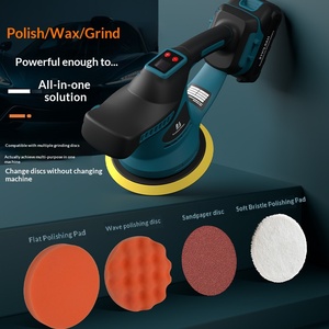 Polisseuse sans fil portable de qualité industrielle pour le detailing automobile avec batterie au lithium 20V, capacité 3AH, garantie 1 an - Product Image 2