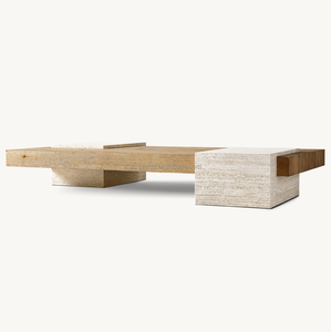 Table basse rectangulaire Bardi de style néoclassique suédois du 19e siècle, fabrication OEM Sassanid - Product Image 3
