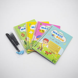 Cahier d'exercices d'écriture manuscrite de lettres de l'alphabet arabe pour les enfants, le préscolaire, la maternelle et les débutants - Product Image 2