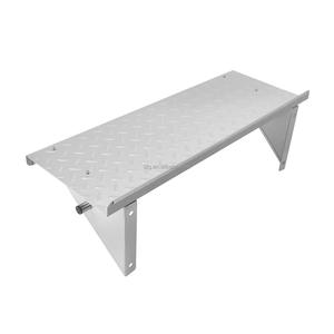 ชั้นวางติดผนังสแตนเลสเกรดเชิงพาณิชย์ NSF รุ่น 201 304 สีเงิน - Product Image 4