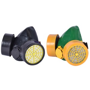 Masker <span class=keywords><strong>Gas</strong></span> Muka Pabrik Kait Cepat Nyaman Dapat Digunakan Kembali Setengah Wajah <span class=keywords><strong>Respirator</strong></span> Dapat Digunakan Kembali dengan Filter Ganda - Product Image 1