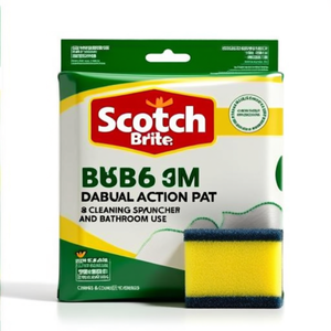 Spugna Scotch Brite 96Hex Dual Action Pad 3M per la pulizia di cucina e bagno - Product Image 2