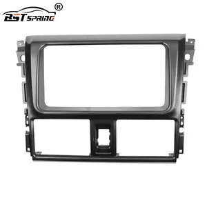 Bosstar DVD Car Player Stereo Fascia Frame for Toyota Yaris 2014-2016 with FM AM USB AUX Wifi RDS Car Radio Tuner Fitting Panel