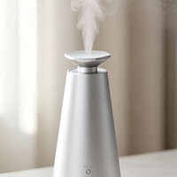 Nouveau produit 2026 : Diffuseur d'arômes de bureau avec contrôle par application, 3 modes, lumière d'ambiance LED pour l'étude et la maison, machine à parfum, purificateur d'air