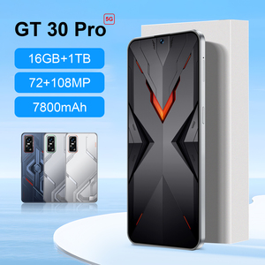 GT30 <span class=keywords><strong>Pro</strong></span> 5 gam điện thoại di động 16GB + 1TB lưu trữ Dual <span class=keywords><strong>Sim</strong></span> 4K 120Hz LED hiển thị 108mp máy ảnh Android 15 - Product Image 4