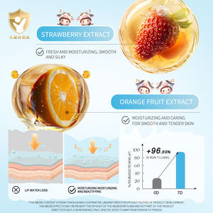 <span class=keywords><strong>Tonghua</strong></span> ลิปบาล์มสำหรับเด็กลิปบาล์มผลไม้รสส้มสตรอว์เบอร์รี่แท่งให้ความชุ่มชื้นสำหรับดูแลทารกในฤดูใบไม้ร่วงฤดูหนาว - Product Image 4