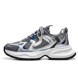 Customizable Logo Men's Sport <b>Shoes</b> - <b>Soft</b> Anti-Slip Fashionable Breathable Casual Sneakers - Product Image 1