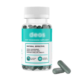 Capsules de chlorophylle à succès, complément déodorant pour tout le corps avec une meilleure densité osseuse, 30 capsules par flacon - Product Image 5