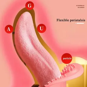 Best Seller Sex Products Insertable <b>Vibrator</b> Waterproof Multi-Frequency <b>Vibration</b> Women Adult Toys Simulated Tongue <b>Vibrator</b> - Product Image 5