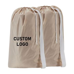 Custom Logo <b>Large</b> Waterproof Eco-friendly Reusable Gym Sports Laundry Bag Drawstring Straps Foldable Polyester <b>Large</b> Storage - Product Image 1
