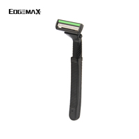 Rasoir à raser pour homme à 3 lames en acier inoxydable, prix bas, bonne qualité, couleur et logo personnalisés, emballage