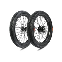 Kit de roues tout-terrain OEM/ODM personnalisé Sur-Ron Ultra Bee UB avec pneus Supermoto et moyeu en aluminium CNC en stock