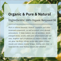 Huile de Bergamote FCF 100% Pure Naturelle Pressée à Froid pour la Fabrication de Parfums Huile Parfumée en Gros Marque Privée OEM