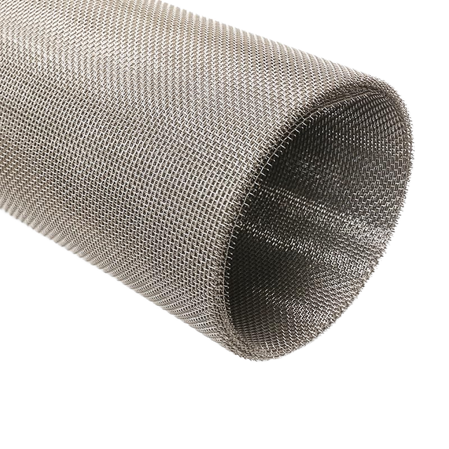 Stainless Steel Woven Wire Mesh Farm Fence 12"X24"(305x610mm) 20 Mesh 304 Steel 1mm Hole Sturdy Cutting Welding
