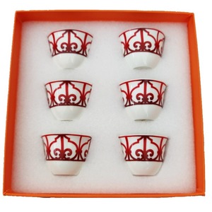 Simple Modern Eco-Friendly Bone China Six <b>Small</b> Cups Home Coffee <b>Shop</b> Casual Afternoon Tea Gift - Product Image 5