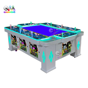 Qianmen Thương hiệu Mới tùy chỉnh logo màu bền 55 inch Màn hình 8 người chơi cá trắng săn bắn trò chơi máy bàn - Product Image 6