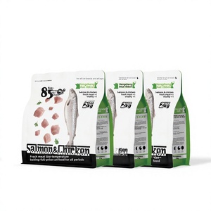 Hengsheng Mascotas |   <span class=keywords><strong>Alimento</strong></span> para Gatos de Salmón y Pollo Horneado a Baja Temperatura, Completo y Equilibrado, Sin Granos, para Todas las Etapas de Vida, Venta al Por Mayor de Fábrica - Product Image 1