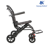 Fauteuil roulant pliable rapide et léger pour personnes âgées, idéal pour les voyages et la mobilité – Vente en gros