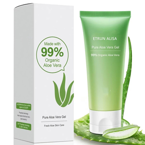 Gel de <span class=keywords><strong>Aloe</strong></span> <span class=keywords><strong>Vera</strong></span> Orgánico de Grado Cosmético ETRUN ALISA, <span class=keywords><strong>Aloe</strong></span> <span class=keywords><strong>Vera</strong></span> Puro y Natural Recién Cortado, Proporciona Humectación e Hidratación - Product Image 1