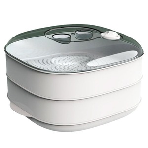 Youhui Microwave <b>Steamer</b> Container 3 Tier With Lid For Steamed Buns And Mantou Household Use - Product Image 4