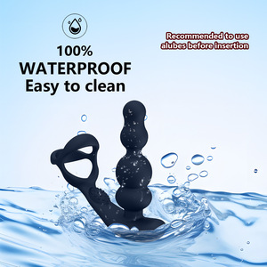 Hot-selling Products <b>Vibrating</b> <b>Remote</b>-<b>Controlled</b> Wearable Anal Plug Beads Couples Adult Novelty Products Wholesale Manufacturer - Product Image 4