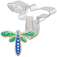 Emporte-pièces en acier inoxydable 304 en forme de libellules, de papillons, de bébés abeilles, d'abeilles ouvrières, de ruches et de pots de miel.