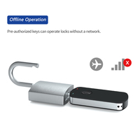 Cadenas passif haute sécurité MK-E480 avec anse de 7 mm et plateforme de gestion gratuite pour entrepôt et conteneur