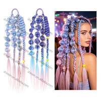 Extensions de cheveux tressées torsadées faites à la main de 20 pouces, pré-étirées, colorées, pour queue de cheval, style crochet – Vente chaude