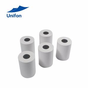 Papier thermique pour caisse enregistreuse 57x30mm 80x70mm Alimentation lisse 65gsm/55gsm Simple couche 100% pâte de bois pour reçu de point de vente - Product Image 1