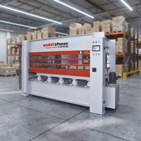 Variopress MY21 4*8/10(3)H1RC Presse à chaud hydraulique automatique à trois couches de 100 tonnes pour le laminage de placages avec moteur