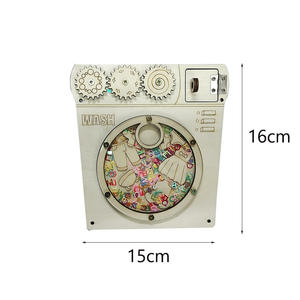 Tablero de Actividades Educativo de Madera, Reloj Despertador, Tablero de Emparejamiento de Cordones, Equipo de Bricolaje Ecológico para Bebés y Niños Pequeños, Unisex, Certificado de Seguridad - Product Image 4