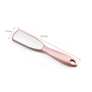 Lime à pédicure en verre nano à long manche, à mailles grossières et fines, outil de soin des callosités des pieds pour usage domestique et professionnel - Product Image 4