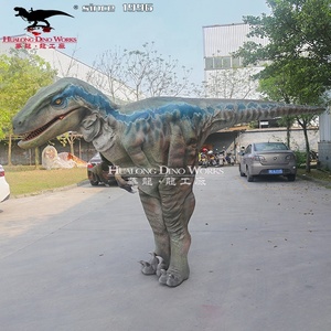 Realistico di Alta Qualità Velociraptor raptor dinosauro costume