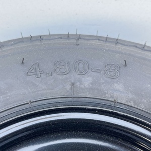 Haute qualité 4.80-8 roue de remorque d'entraînement pneu ATV 4.80-8 roue de brouette 16 pouces tondeuse à gazon pneu et roue Tubeless - Product Image 5