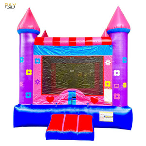 Istana Lompat Tiup Besar untuk Anak-Anak, Rumah Lompat Biru, Istana Lompat Tiup Putih Kecil untuk Pernikahan, untuk Anak-Anak - Product Image 1