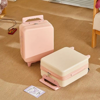 Valise de voyage légère pour enfants, 15 pouces, avec roulettes universelles, coque résistante aux rayures, vente en gros