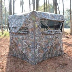 Carpa Cuadrada de Cuatro Lados con Camuflaje Forestal, Tela Oxford Impermeable, Resistente al Viento, Transpirable, Apertura Rápida Totalmente Automática - Product Image 1