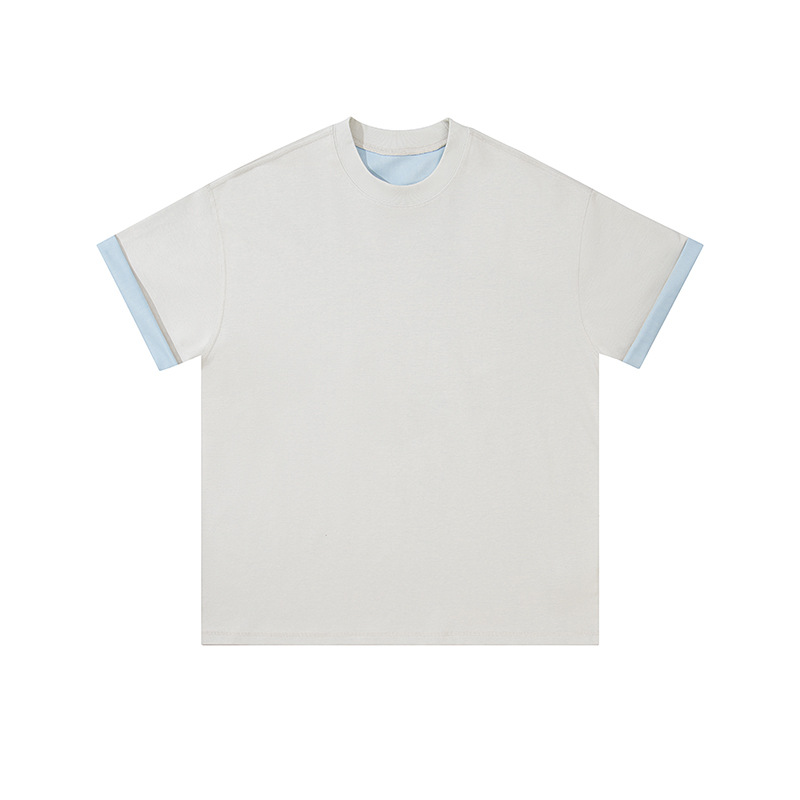 Gris lait + bleu clair