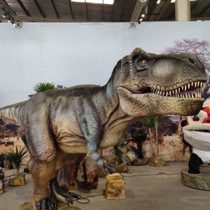 Modèle de Tyrannosaurus Rex animatronique réaliste de petite taille, T-Rex animatronique grandeur nature pour événements, expositions et attractions sur le thème du Jurassic - Product Image 2