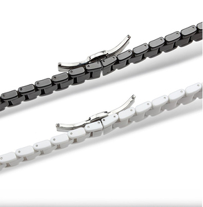 Double <span class=keywords><strong>boucle</strong></span> universelle en acier inoxydable pour femmes, <span class=keywords><strong>Bracelet</strong></span> de <span class=keywords><strong>montre</strong></span> en céramique de 16mm, 20mm, 22mm, <span class=keywords><strong>18mm</strong></span> - Product Image 6