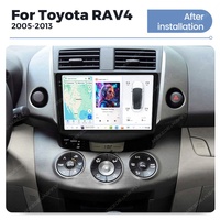 MEKEDE DUDUAUTO Autoradio Android Lecteur DVD FM AM DSP 4G Sans Fil Car-play Wifi pour Toyota RAV4 8 cœurs